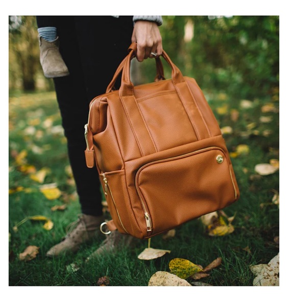 CleverMade Handbags - CleverMade Lily Diaper Bag with Handles